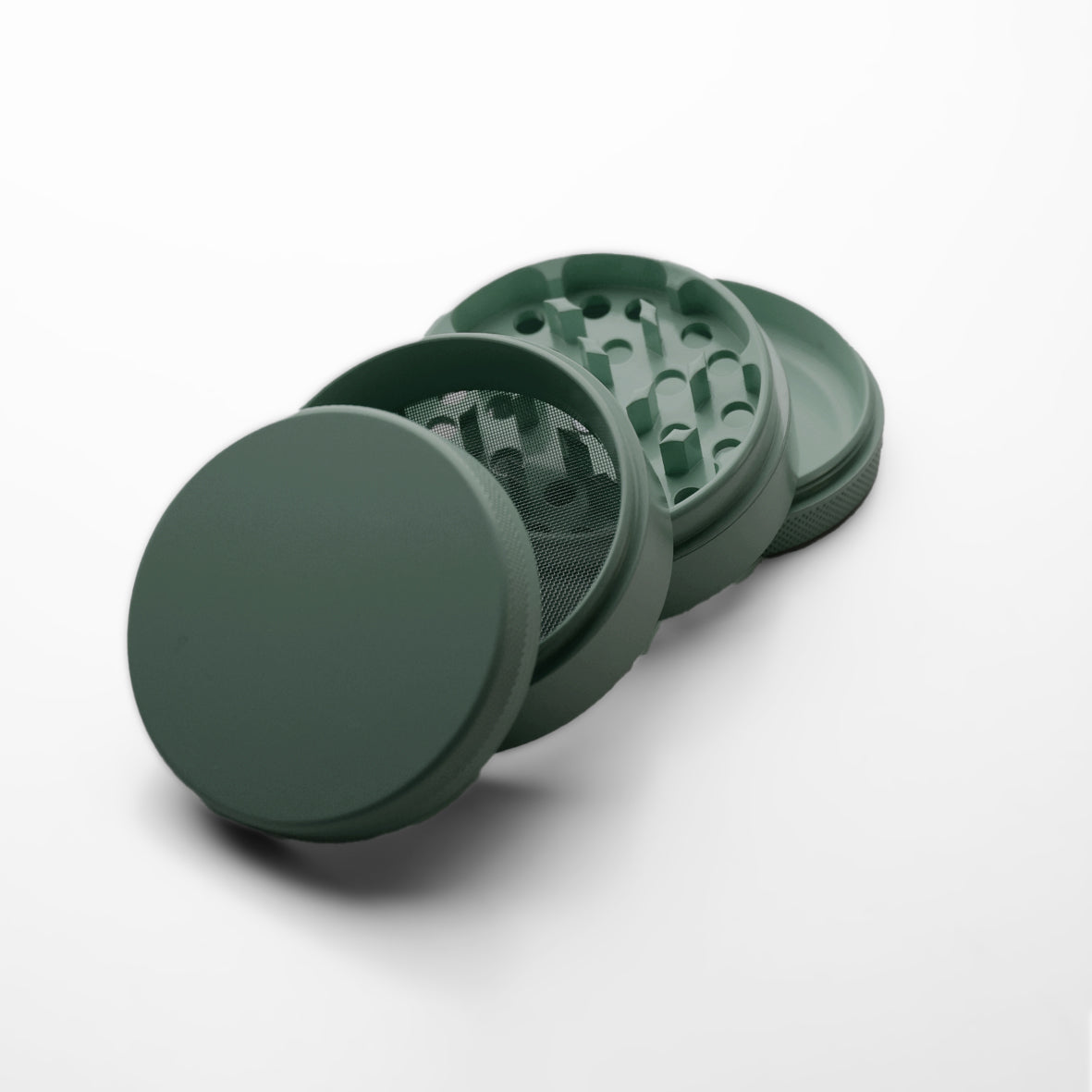 Offener Forrest-Grinder mit hochwertigem Keramik-Mahlwerk – ideal für Brokkoli-Liebhaber, die auf geschmacksneutrales Zermahlen setzen.